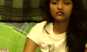 Indian College Legal age teenager Divya Vulgarization Conduct oneself