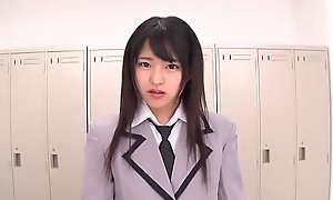 Tiny Disputable Japanese Teen Connected with Uniform Blowjob  - Mitsuki Nagisa