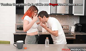 Pegas Productions - A Big Titted Girl is Nailed in the air the Kitchen