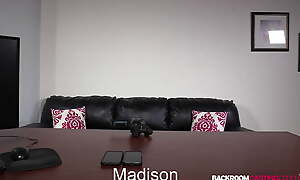 Backroom Casting Couch - Sexy Virgin Madison Debuts Near Porn