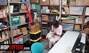 Shoplyfter - Hot Ebony Vixen Kat Arina Gaggs On Officer's Dick To Avoid Troubles Just about Legitimacy