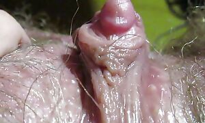 Humongous clit orgasm hairy pussy small jugs non-professional homemade video