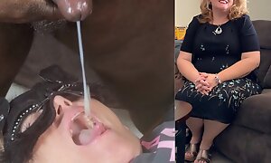 Cumshot Compilation For Full-grown Granny (Cum On Panties, Cum On Pussy, Cum Swallow, Cum In the air Mouth, Outdoor cum) Louring Cock