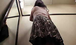 Mature woman forth a fitting room With A Good looking clerk 2