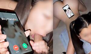 Cheating Girlfriend Ignores Boyfriends Calls After a long time Giving Head - Epigrammatic Asian