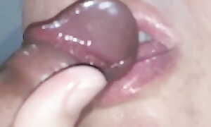 Real Couple Parceling out Cock and Cum - Sucking Together and Kissing After Cum - My Best Friend repeatedly of Cum respecting Indiscretion of Couple