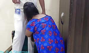 Indian Bhabhi XXX pussy and Ass Be wild about with Electrician in clear Hindi Audio
