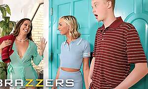 BRAZZERS - Hot MILF Cherie Deville Wants About Share Everything With Her Stepdaughter Chloe Temple, Including Her Bf