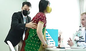 Indian Desi Girl Fucked by the brush Fat Dick Doctor ( Hindi Drama )