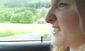 She wanted to hitchhike shallow ended hither getting her pussy wrecked
