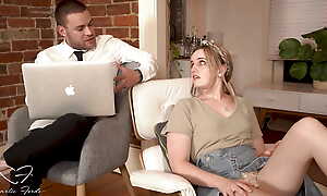 Sex Therapy! Charlie Forde Got Creampied By James Colt!