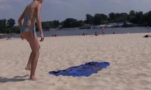 Perfect gut and botheration on this pulchritudinous teen nudist