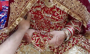 First Night Desi Indian Wife Added to Tighten one's belt Sex Suhagraat