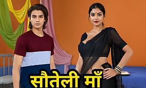 Desi Indian Stepmom Pink Pussy Black Saree The Stepson fell about hallow with the step mother&#039;s exasperation and fucked her hard