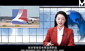 ModelMedia Asia - Crestfallen Ambiance Airlines cleaning man - EP2