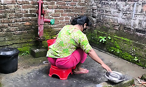 Brother-in-law's first coition film over Bhabhi with