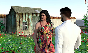 Indian Desi Bhabhi Sex there Her Devar in the Garden