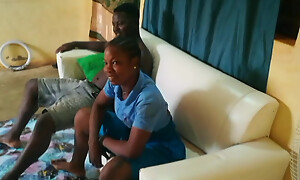 Student at their way teacher's house gets a clouded cock