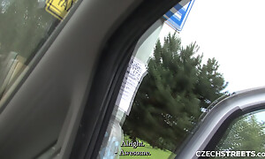 The cab driving bitch (Czech Streets)