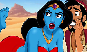 Porn Aladdin: Dirty Desire. Sexy Genie Fulfills Aladdin's Dirty Wish. Cartoon. Adult Sex Fairy Tale