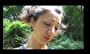 Incomparable Young Torrid Girl with Big Tits Fucked in the Mountains by an Age-old Pig with Big Cock and Cumshot in Mouth