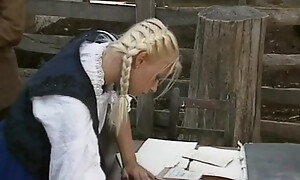 German Peasant Girl Fucked Doggy Style by Her Master