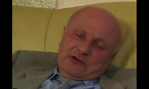 Matured Housewife connected with Huge Gut Ass Fucked together with Cumshot surpassing Pussy by Torrid Elderly Husband