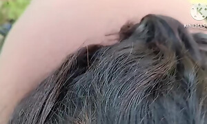 Desi bhabhi ne baggage chusa aur munh per moortiyan