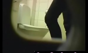 Blonde amateur teen toilet pussy pest place off limits spy cam voyeur 3 - QueenPornCams.com