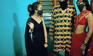 Duo Bhabhi Fuck with Naughty Devar for Hard Sex,Bhabhi Teaches Fucking to Virgin Teen Devar ne Bhabhi ko Choda Ghar pe xxx flick