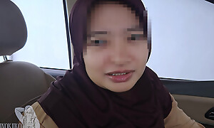 Hijab pupil (18+) Fucks far a Car to Upgrade Her Cellphone - Minokiiko