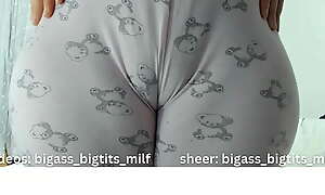 Elvish Latina milf teases her juicy camel toe in moisture solo masturbation, showcasing curvy assets and squirting delight.