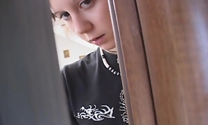 Innocent teenie finds out the brush floozy stepmother fucking with a stranger