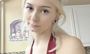 Stood Helter-skelter Tiny Stepdaughter On Prom Date Fucks In agreement Stepdad