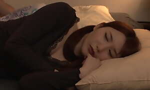 Japanese brother watches porn loudly beside sleeping sister, igniting forbidden desires and dampness encounters.