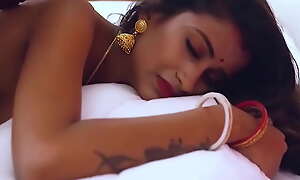 Exotic Indian housewife in a vibrant sari shares passionate, steamy encounter with mysterious Sadhu Baba.