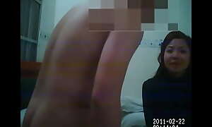 A Ruan, a seductive Asian teen, enjoys amateur webcam sexual congress with a cumshot in Vietnam.