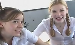 Cute schoolgirl fucked hard and takes a large facial starch fountain