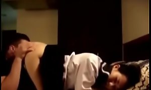 Asian cute girl fucked on school uniform wide of lacklustre boyfriend. Strenuous video on xxxtuner.com
